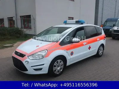Gebraucht Ford S-MAX S 163 PS (119 kW) 2012 Weiß Van / Kleinbus