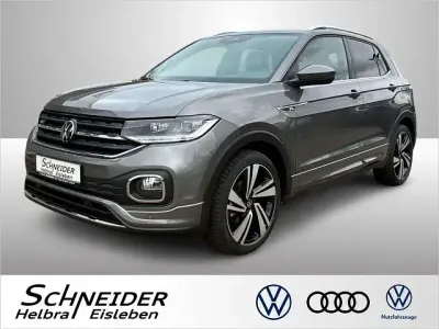 Gebraucht VW T-Cross R-line 116 PS (85 kW) 2021 Limestone grey (metallic) SUV