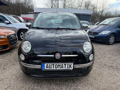 Gebraucht Fiat 500 Lounge 69 PS (50 kW) 2010 Schwarz Kleinwagen
