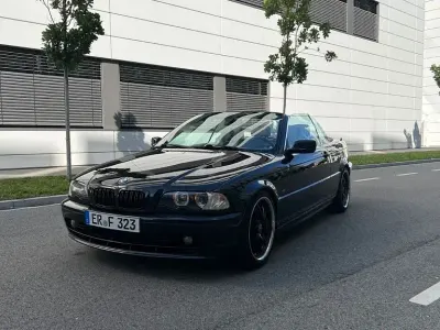 Gebraucht BMW 323 Cabriolet Performance 170 PS (125 kW) 2000 Schwarz Cabrio
