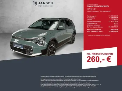 Gebraucht Kia e-Niro Inspiration 150 kW (204 PS) 2024 Grün SUV