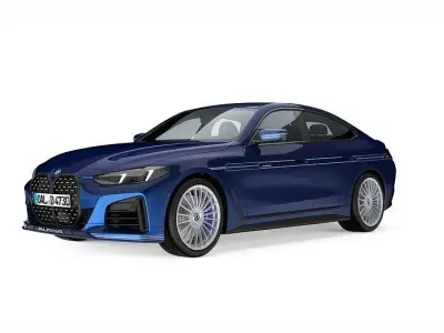 Neu Alpina D4 355 PS (261 kW) 2026 Tansanitblau ii Coupé