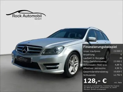 Gebraucht Mercedes C300 AMG line 231 PS (169 kW) 2012 Silber Kombi