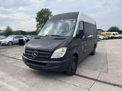 Gebraucht Mercedes Sprinter 109 PS (80 kW) 2008 Arktikweiß / schwarz folie Van