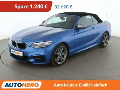 Gebraucht BMW M240 M Sport 340 PS (250 kW) 2018 Estorilblau ii Cabrio