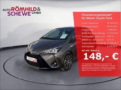 Platinumbronze metallic Gebraucht 2018 Toyota Yaris Hybrid Team Kleinwagen | 16.490 € (Etwas zu teuer)