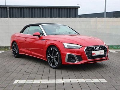 Gebraucht Audi A5 Cabriolet S-Line 204 PS (150 kW) 2024 Progressivrot metallic Cabrio