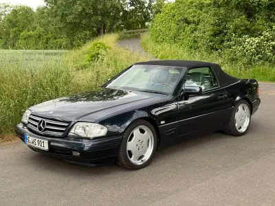 Gebraucht Mercedes SL320 231 PS (169 kW) 1997 Schwarz Cabrio
