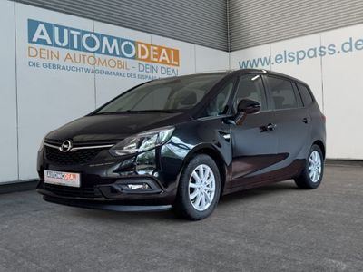 gebraucht Opel Zafira Editon 7 Sitzer NAV KAMERA TEMPOMAT ALU PDC vo+hi BLUETOOTH