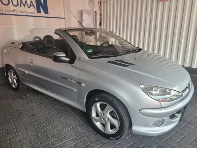 Gebraucht Peugeot 206 CC Quiksilver 109 PS (80 kW) 2004 Grau Cabrio