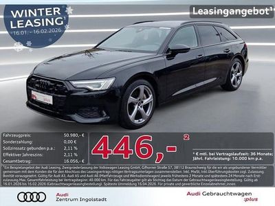 Schwarz metallic Gebraucht 2025 Audi A6 Ambiente Kombi | 49.490 € (Fairer Preis)