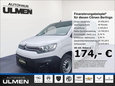 Weiss Gebraucht 2023 Citroën Berlingo Van / Kleinbus | 18.981 € (Superpreis)