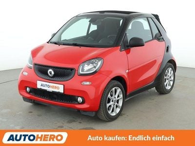 Second-hand Smart ForTwo Cabrio Basis 71 CP (52 kW) 2019 Roșu Cabrio