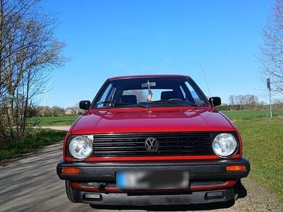 Second-hand VW Golf II 70 CP (51 kW) 1990 Roșu Hatchback