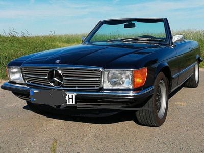 Gebraucht Mercedes SL350 200 PS (147 kW) 1971 Blau Cabrio