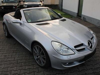 Silber (metallic) Gebraucht 2008 Mercedes SLK200 Sport Edition Cabrio | 9.999 € (Fairer Preis)