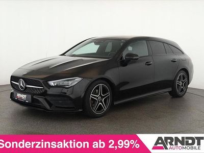 Nachtschwarz Gebraucht 2021 Mercedes CLA180 Shooting Brake AMG Kombi | 26.484 € (Fairer Preis)