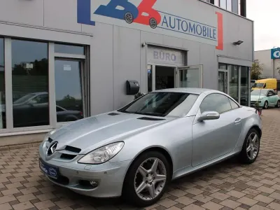 Gebraucht Mercedes SLK350 272 PS (200 kW) 2004 Silber Cabrio