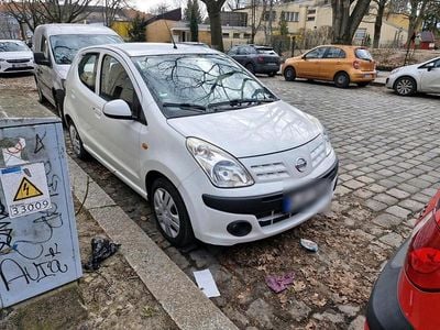 Gebraucht Nissan Pixo 68 PS (50 kW) 2009 Weiß Kleinwagen