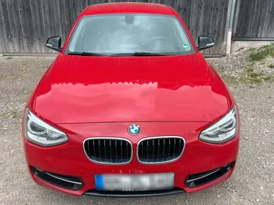 Używany BMW 116 Sport Line 136 KM (100 kW) 2012 Czerwony Hatchback
