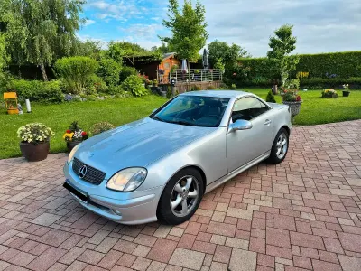 Gebraucht Mercedes SLK200 163 PS (119 kW) 2002 Silber Cabrio