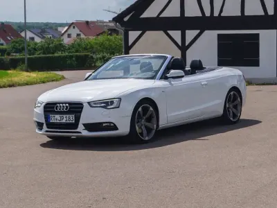 Używany Audi A5 Cabriolet Ambiente 177 KM (130 kW) 2012 Biały Kabriolet