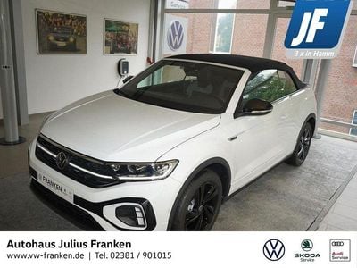 Gebraucht VW T-Roc Cabriolet R-line 150 PS (110 kW) 2025 Weiß Cabrio
