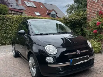 Usata Fiat 500 Lounge 69 CV (50 kW) 2012 Nero Utilitaria