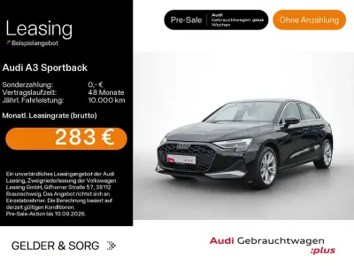 Gebraucht Audi A3 Comfort 150 PS (110 kW) 2025 Mythosschwarz metallic Limousine