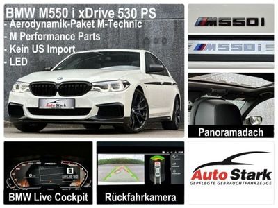 gebraucht BMW M550 i xDrive°Performance°KEIN US-Import° Garantie°