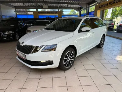 Occasion Skoda Octavia Soleil 150 ch (110 kW) 2019 Blanc Break