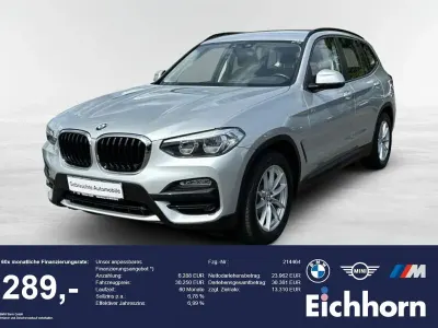 Gebraucht BMW X3 Advantage 190 PS (139 kW) 2019 Glaciersilber metallic SUV