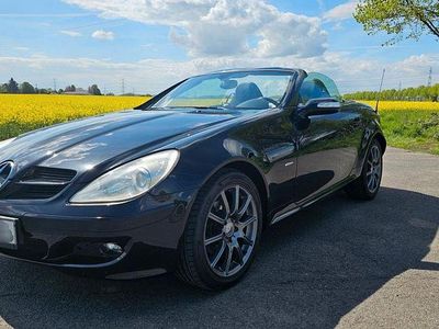 Usata Mercedes SLK200 AMG Edition 1 163 CV (119 kW) 2007 Nero Cabrio