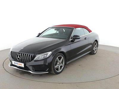 Gebraucht Mercedes C180 AMG line 156 PS (114 kW) 2018 Schwarz Cabrio