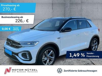 Gebraucht VW T-Roc R-line 116 PS (85 kW) 2025 Weiß SUV