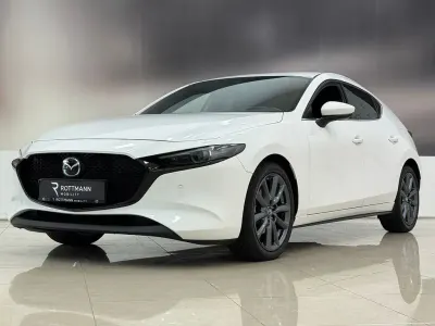 Usata Mazda 3 Selection 122 CV (89 kW) 2021 Bianco Berlina