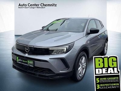 Gebraucht Opel Grandland X Edition 131 PS (96 kW) 2022 Tiefquarz grau SUV