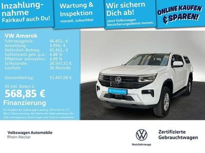 Gebraucht VW Amarok Life 205 PS (150 kW) 2023 Weiß Pickup