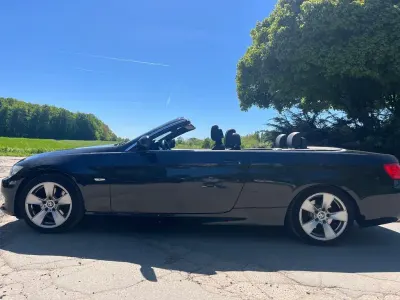 Brugt BMW 320 Cabriolet Sport Line 184 HK (135 kW) 2011 Sort Cabriolet
