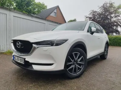 Używany Mazda CX-5 Sports-Line 175 KM (128 kW) 2018 Biały SUV