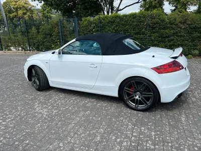 Gebraucht Audi TT Roadster 200 PS (147 kW) 2008 Weiß Cabrio