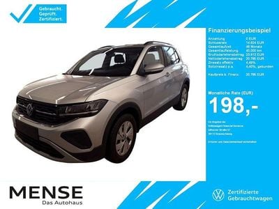 Gebraucht VW T-Cross Life 95 PS (69 kW) 2024 Reflexsilber SUV
