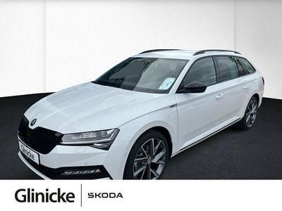 Gebraucht Skoda Superb SportLine 150 PS (110 kW) 2024 Weiß Kombi