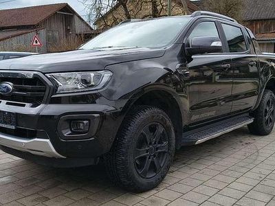 Gebraucht Ford Ranger Wildtrack 212 PS (155 kW) 2022 Obsidianschwarz metallic Pickup