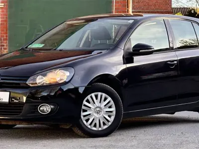 Gebraucht VW Golf VI 80 PS (58 kW) 2009 Schwarz Kleinwagen