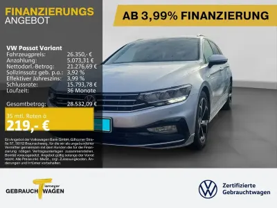 Usata VW Passat R-line 200 CV (147 kW) 2022 Argento Station wagon