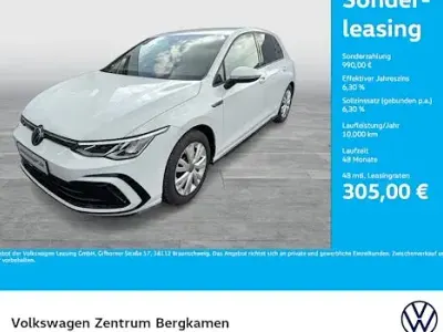 Gebraucht VW Golf VIII R-line 150 PS (110 kW) 2024 Weiß Limousine
