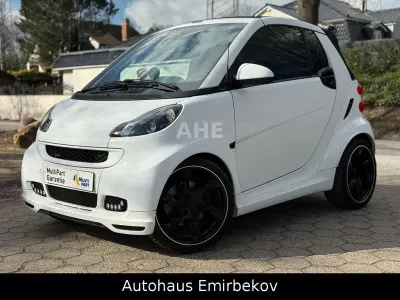 Gebraucht Smart ForTwo Cabrio Brabus 98 PS (72 kW) 2009 Silber Cabrio