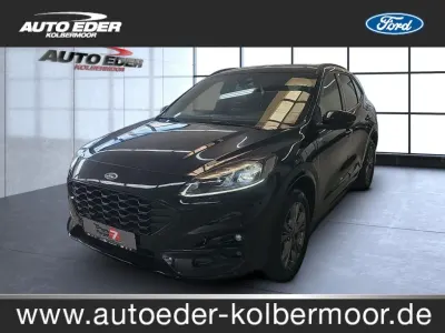 Gebraucht Ford Kuga ST-Line X 225 PS (165 kW) 2022 Obsidianschwarz (metallic) SUV