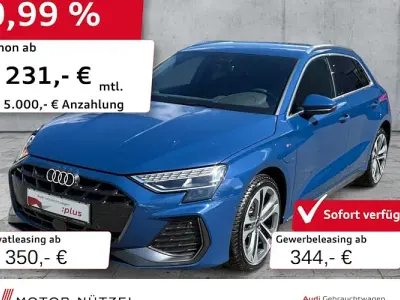 Gebraucht Audi A3 S-Line 204 PS (150 kW) 2025 Blau Limousine